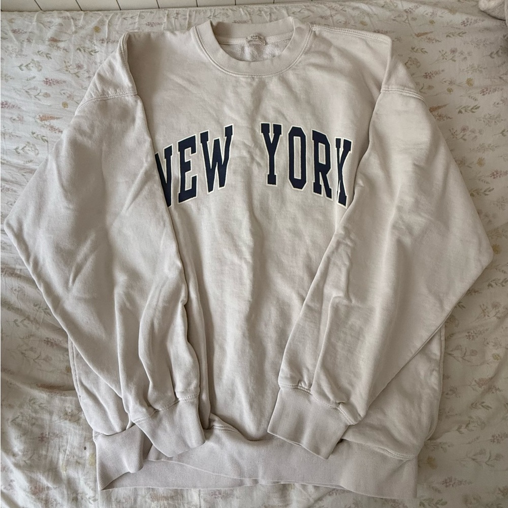 john galt *oversized* new york crewneck
